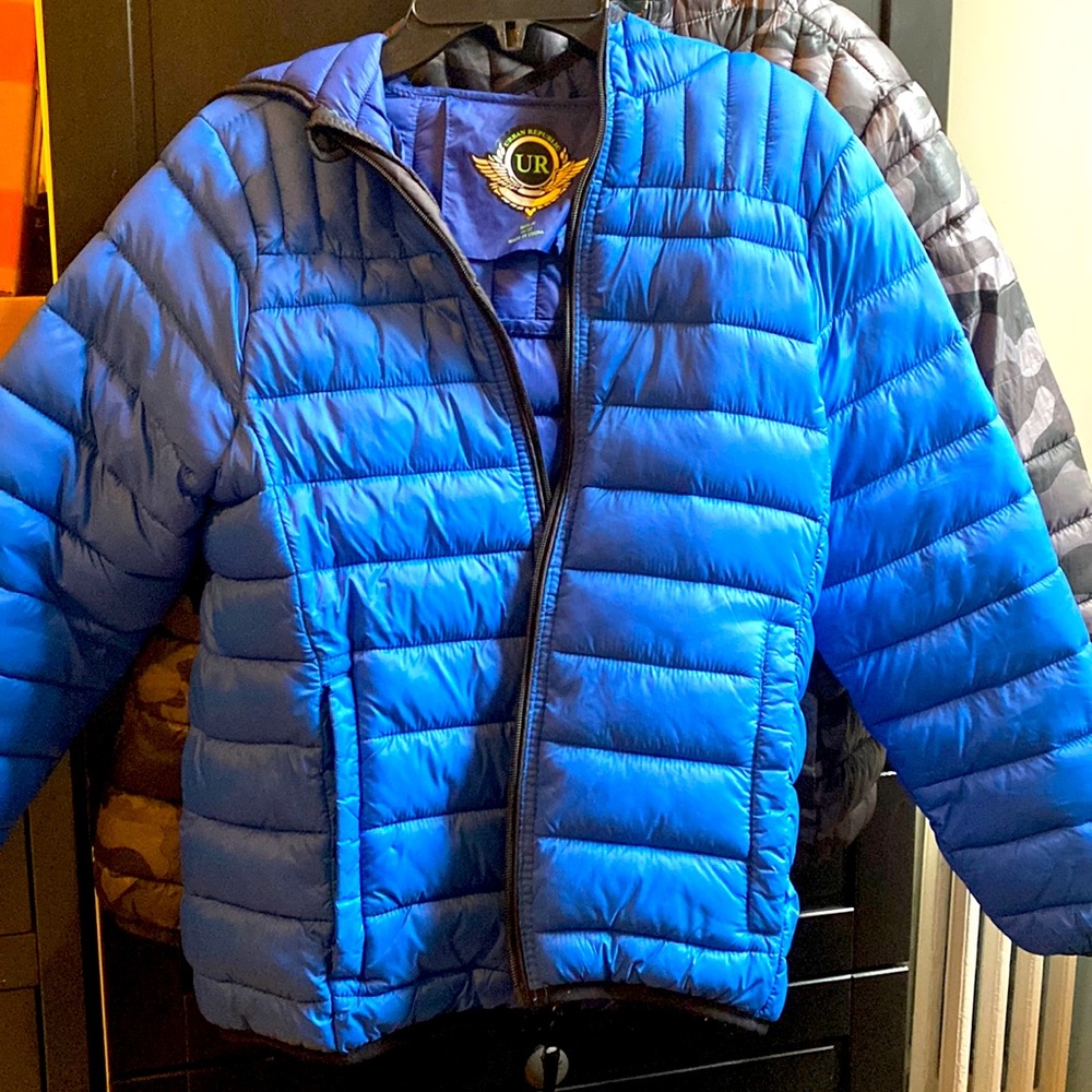 Boys lightweight, puffer jacket